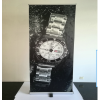 New design Cube roll up stand , roll up banner display stand